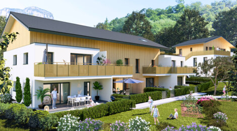 Programme immobilier neuf VIEUX VILLAGE - Barby à proximité immédiate du parc Malatray (73230) - Référence : 9544