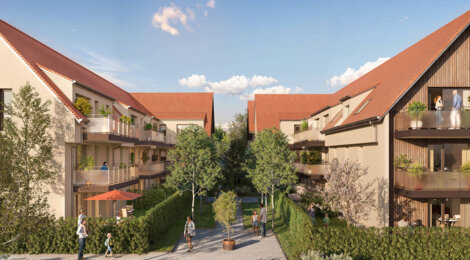 Programme immobilier neuf Le Clos des Vignes - Barr aux portes du centre à deux pas de la gare SNCF (67140) - Référence : 15899