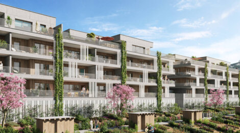 Programme immobilier neuf Arbor & sens - BAT F - Bassens panorama sur les massifs Granier et Belledonne aux portes de Chambéry (73000) - Référence : 11785