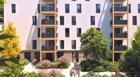 Programme immobilier neuf RESIDENCE MAITIA - Bayonne : appartements neufs du 1 au 5 pièces à 300 m de l’église St Pierre d’Irube (64100) - Référence : 10176