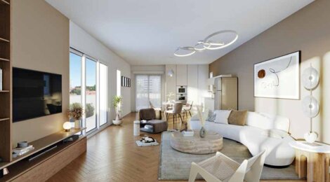 Programme immobilier neuf VILLA DES ARENES - Bayonne : appartements neufs du 2 au 4 pièces en quartier des Arènes (64100) - Référence : 15447