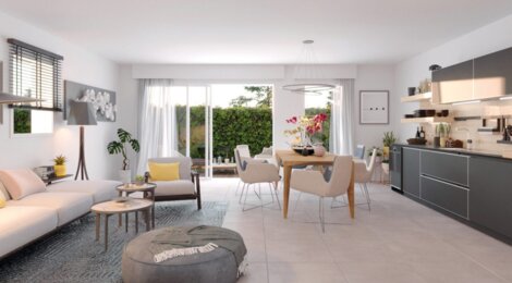 Programme immobilier neuf XOKO FERDEA - Bayonne : appartements neufs du 2 au 4 pièces en quartier Saint Léon (64100) - Référence : 15141