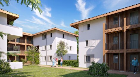 Programme immobilier neuf XOKO FERDEA - Bayonne : appartements neufs du 2 au 4 pièces en quartier Saint Léon (64100) - Référence : 15141