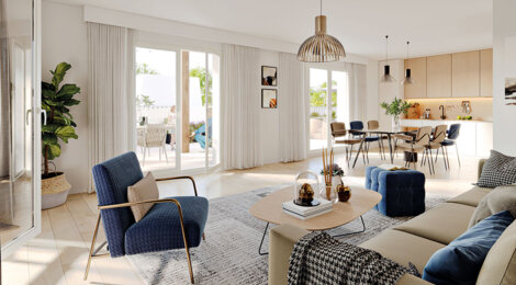 Programme immobilier neuf RESIDENCE ENEA - Bayonne : appartements neufs du 2 au 5 pièces à 6 min en vélo du centre-ville (64100) - Référence : 15442