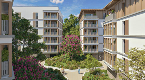 Programme immobilier neuf RESIDENCE ENEA - Bayonne : appartements neufs du 2 au 5 pièces à 6 min en vélo du centre-ville (64100) - Référence : 15442