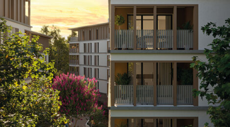 Programme immobilier neuf RESIDENCE ENEA - Bayonne : appartements neufs du 2 au 5 pièces à 6 min en vélo du centre-ville (64100) - Référence : 15442