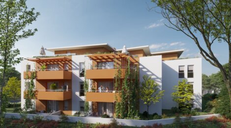 Programme immobilier neuf LE PATIOA - Bayonne Crouzade proche en bus du centre-ville (64100) - Référence : 10993
