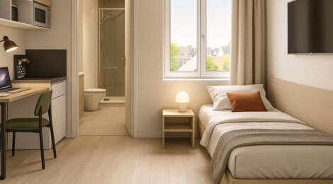 Programme immobilier neuf CAMPUS BAIONA - Bayonne résidence étudiante à deux pas  des campus (64100) - Référence : 15871