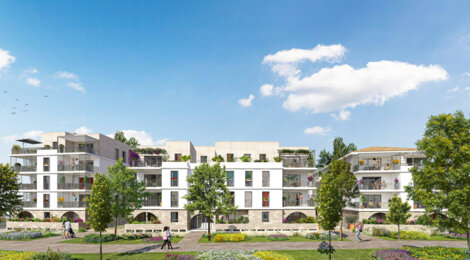 Programme immobilier neuf Le Patio des Berges - Beaucaire près de la gare (30300) - Référence : 10581