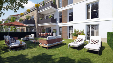 Programme immobilier neuf L'Ecrin de Pasteur - Beauchamp : appartements neufs du studio au T4 à 450 m de la gare Montigny-Beauchamp (95250) - Référence : 15842