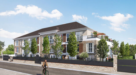 Programme immobilier neuf L'Ecrin de Pasteur - Beauchamp : appartements neufs du studio au T4 à 450 m de la gare Montigny-Beauchamp (95250) - Référence : 15842