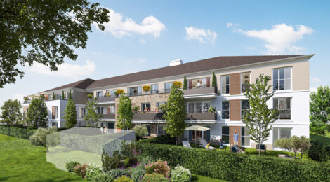 Programme immobilier neuf L'Ecrin de Pasteur - Beauchamp : appartements neufs du studio au T4 à 450 m de la gare Montigny-Beauchamp (95250) - Référence : 15842