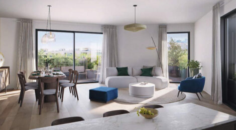 Programme immobilier neuf LA PLACE - Beaulieu-sur-Mer proche port de plaisance (06310) - Référence : 14398