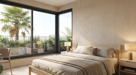 Programme immobilier neuf LA PLACE - Beaulieu-sur-Mer proche port de plaisance (06310) - Référence : 14398