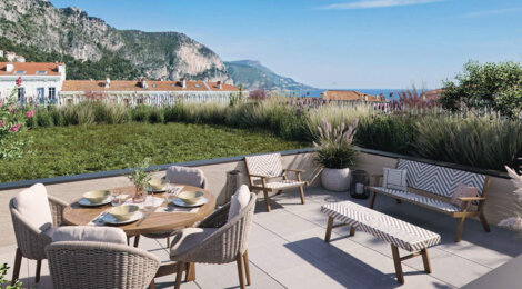 Programme immobilier neuf LA PLACE - Beaulieu-sur-Mer proche port de plaisance (06310) - Référence : 14398