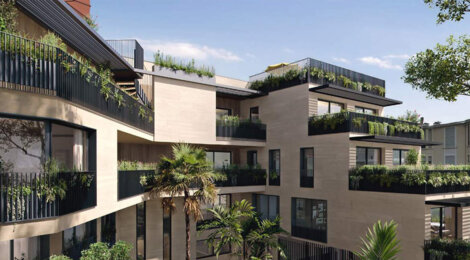 Programme immobilier neuf LA PLACE - Beaulieu-sur-Mer proche port de plaisance (06310) - Référence : 14398