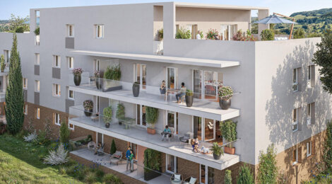 Programme immobilier neuf Les Allées du Parc - Beaune proche du Parc Saint-Jacques (21200) - Référence : 14620