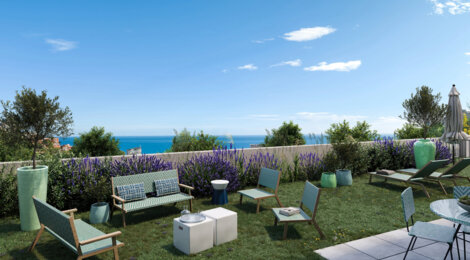Programme immobilier neuf 2915 AVENUE DU PRINCE RAINIER III - Beausoleil : 8 appartements neufs avec vue sur mer à quelques minutes de Monaco (06240) - Référence : 16888