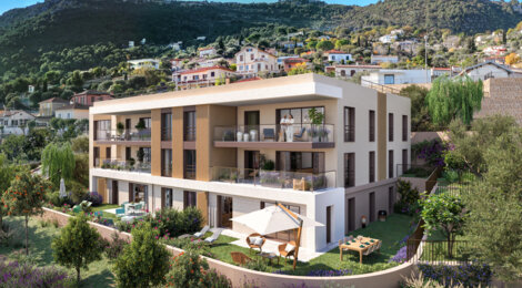 Programme immobilier neuf 2915 AVENUE DU PRINCE RAINIER III - Beausoleil : 8 appartements neufs avec vue sur mer à quelques minutes de Monaco (06240) - Référence : 16888
