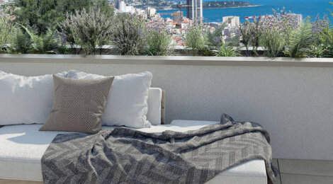 Programme immobilier neuf VILLA LUCET - Beausoleil panorama mer aux portes de Monaco (06240) - Référence : 10544