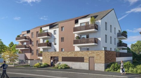 Programme immobilier neuf QUAI 98 - Bédée entre nature et proximité de Rennes (35137) - Référence : 18315