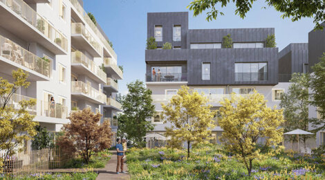 Programme immobilier neuf The Edge - Bègles : Appartements T2–T5 avec terrasses, parking et proximité Tram et commodités (33130) - Référence : 14626