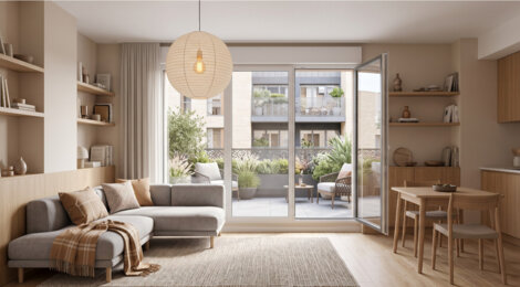 Programme immobilier neuf The Edge - Bègles : Appartements T2–T5 avec terrasses, parking et proximité Tram et commodités (33130) - Référence : 14626