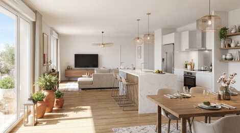 Programme immobilier neuf Résidence Evolis - Béligneux appartements avec jardin à deux pas de la gare (01360) - Référence : 17475