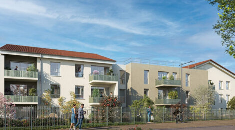 Programme immobilier neuf Résidence Evolis - Béligneux appartements avec jardin à deux pas de la gare (01360) - Référence : 17475