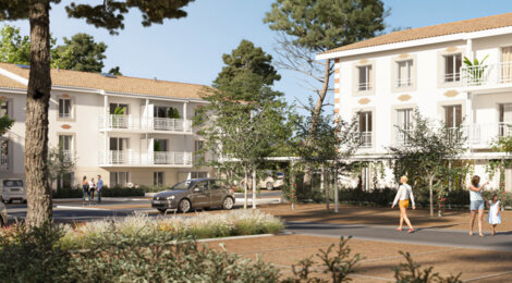 Programme immobilier neuf LE HAMEAU DE LA HOUNA - Belin-Béliet cœur de ville proche du marché (33830) - Référence : 18618