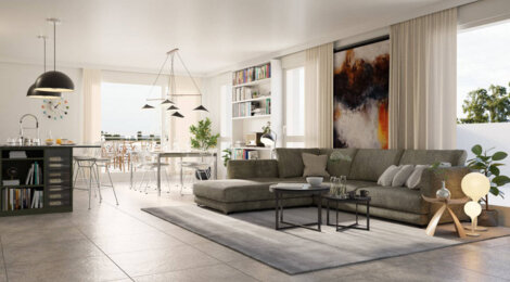 Programme immobilier neuf TERRE DE SIENNE - Belleville : appartements neufs du 2 au 5 pièces proche de la gare (69220) - Référence : 14977