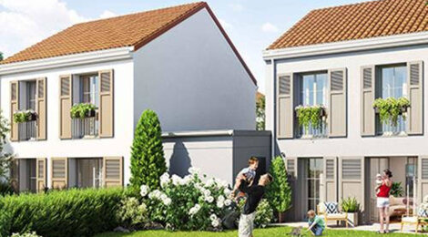Programme immobilier neuf LE CLOS SERENA - Belloy-en-France : Maisons T3–T4 et appartements T2–T3 avec jardins, terrasses et garages à 20 min de Paris CDG (95270) - Référence : 14259