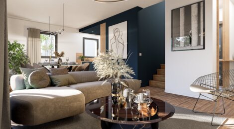 Programme immobilier neuf Le Domaine de Kergroix - Belz Kergo : 9 maisons neuves pour investissement locatif, jardins privatifs jusqu’à 357 m² (56550) - Référence : 10965