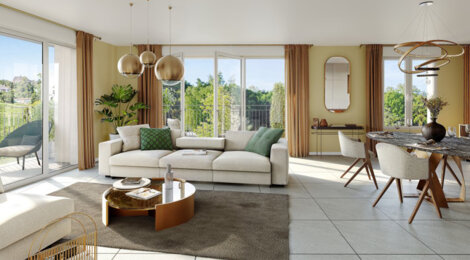 Programme immobilier neuf VILLAS GABRIEL 1 - Benerville-sur-Mer proche Deauville à 300 m de la plage (14910) - Référence : 14059