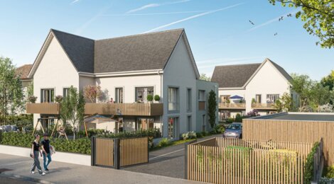 Programme immobilier neuf Les Villas de l'Avenue Quettier - Berck : appartements neufs 2 à 4 pièces à 450m de la plage et du centre-ville (62600) - Référence : 15852