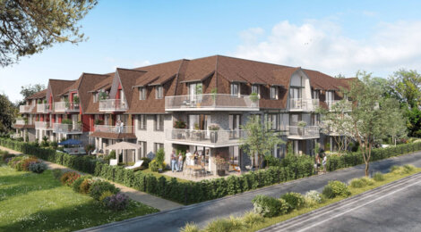 Programme immobilier neuf Cottage - Berck : Appartements T2–T3 avec terrasses, jardins privatifs et proximité centre-ville (62600) - Référence : 14500