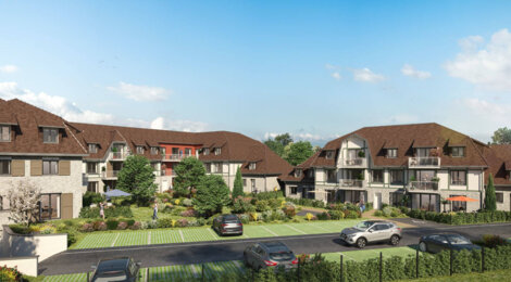 Programme immobilier neuf Cottage - Berck : Appartements T2–T3 avec terrasses, jardins privatifs et proximité centre-ville (62600) - Référence : 14500