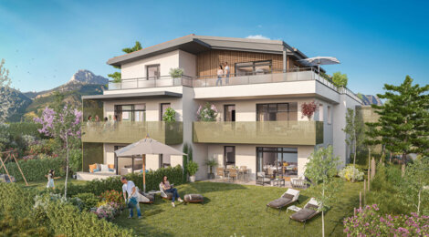 Programme immobilier neuf PERSPECTIVES - Bernin à deux pas des montagnes (38190) - Référence : 8765