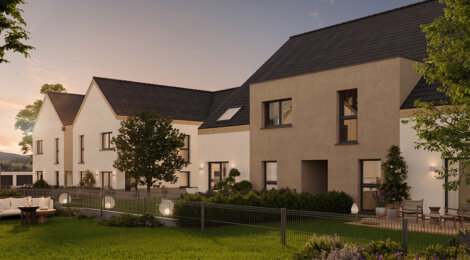 Programme immobilier neuf les carrés vinalia - Bernolsheim, maisons 4 pièces avec jardin près de Strasbourg (67170) - Référence : 17598