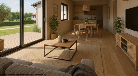 Programme immobilier neuf CENTRE VILLAGE - APPARTEMENTS - Bessenay à proximité de la gare de L’Arbresle (69690) - Référence : 13601