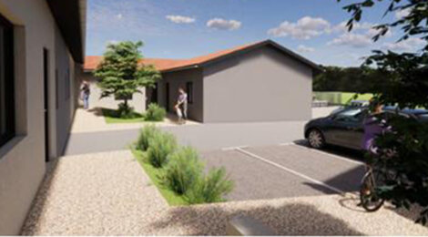 Programme immobilier neuf CENTRE VILLAGE - APPARTEMENTS - Bessenay à proximité de la gare de L’Arbresle (69690) - Référence : 13601