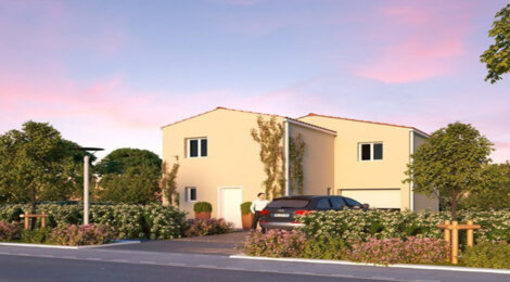 Programme immobilier neuf DOMAINE DES COTEAUX - Bessières : Maisons T4 avec jardins, stationnements et climat méditerranéen aux portes de Toulouse (31660) - Référence : 5496