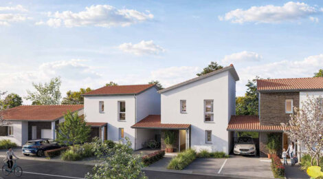 Programme immobilier neuf LE DOMAINE DE SAINT-PRIM - Bessières quartier-jardin proche Toulouse (31660) - Référence : 17327