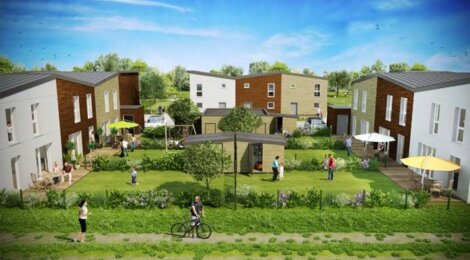 Programme immobilier neuf Bétheny - Bétheny : 45 maisons T3–T5 en ossature bois avec jardins et économies d’énergie
 (51450) - Référence : 11992