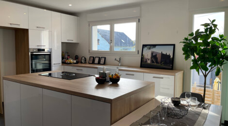Programme immobilier neuf Les DUOS des POTIERS - Betschdorf : appartements neufs Duo avec jardin ou terrasse près du cœur de bourg (67660) - Référence : 7337