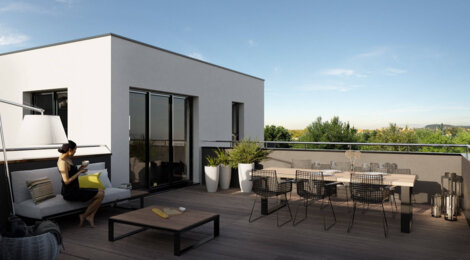 Programme immobilier neuf Les DUOS des POTIERS - Betschdorf : appartements neufs Duo avec jardin ou terrasse près du cœur de bourg (67660) - Référence : 7337