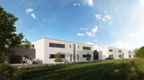 Programme immobilier neuf Les DUOS des POTIERS - Betschdorf : appartements neufs Duo avec jardin ou terrasse près du cœur de bourg (67660) - Référence : 7337