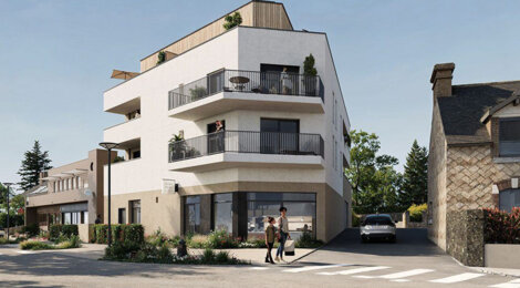 Programme immobilier neuf Opale - Betton résidence intimiste au cœur des commodités (35830) - Référence : 13555