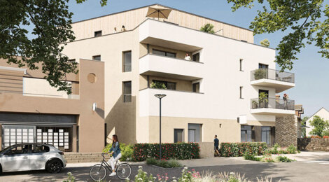 Programme immobilier neuf Opale - Betton résidence intimiste au cœur des commodités (35830) - Référence : 13555