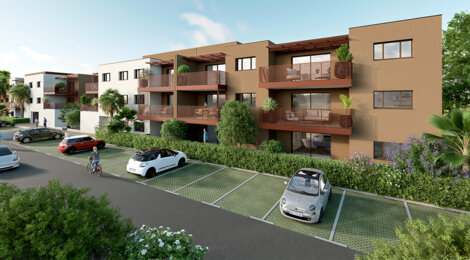 Programme immobilier neuf LOU MEA - Béziers appartements neufs du 2 au 4 pièces à Garissou (34500) - Référence : 18526